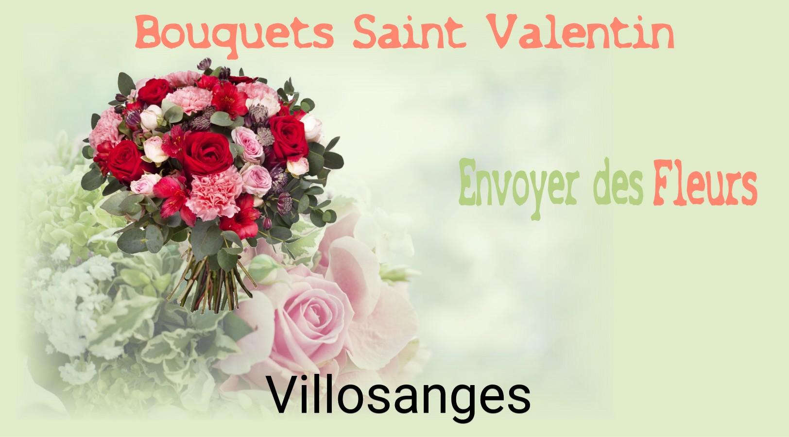 Roses de Saint-Valentin livrées à Villosanges